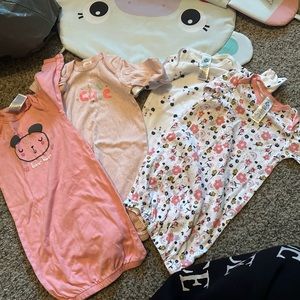 Open bottom sleep sacks